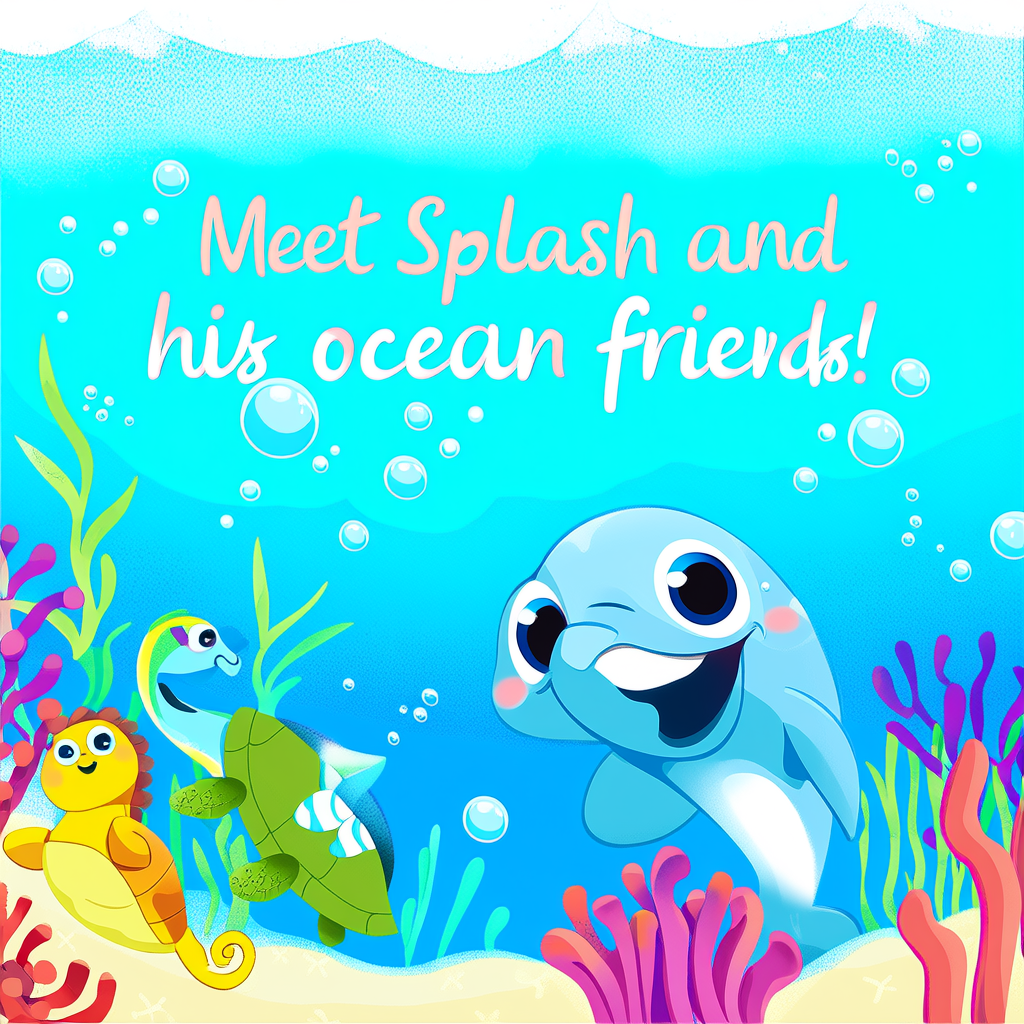 Splash and his ocean friends