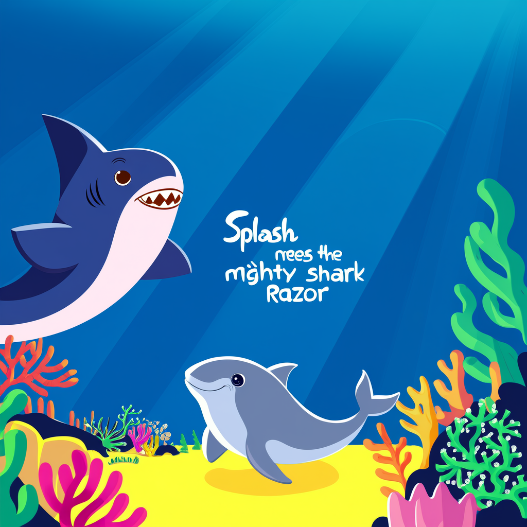 Splash meets the mighty shark Razor